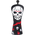 Skull Mask Wood Head Cover Set