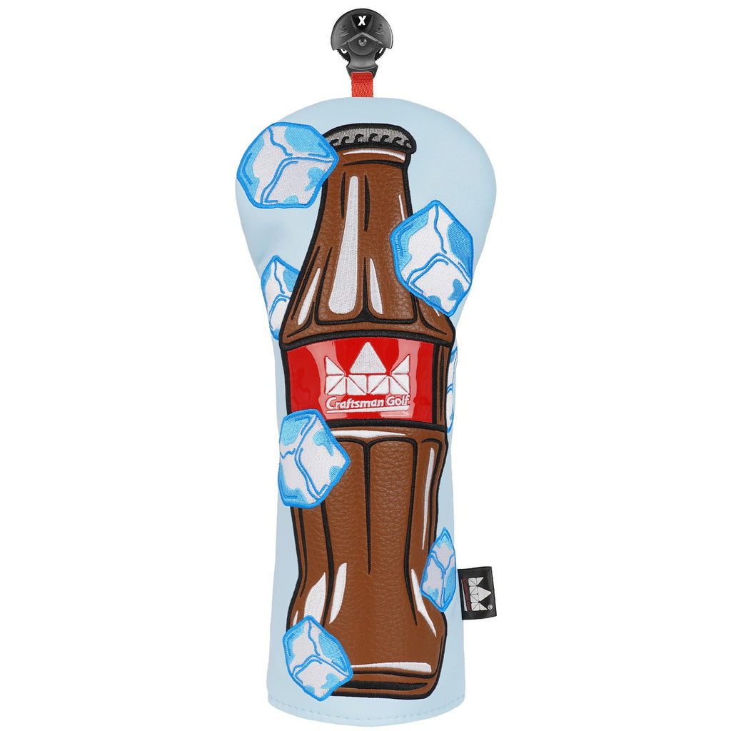 Blue Chilled Coke Golf Wood Headcover Set