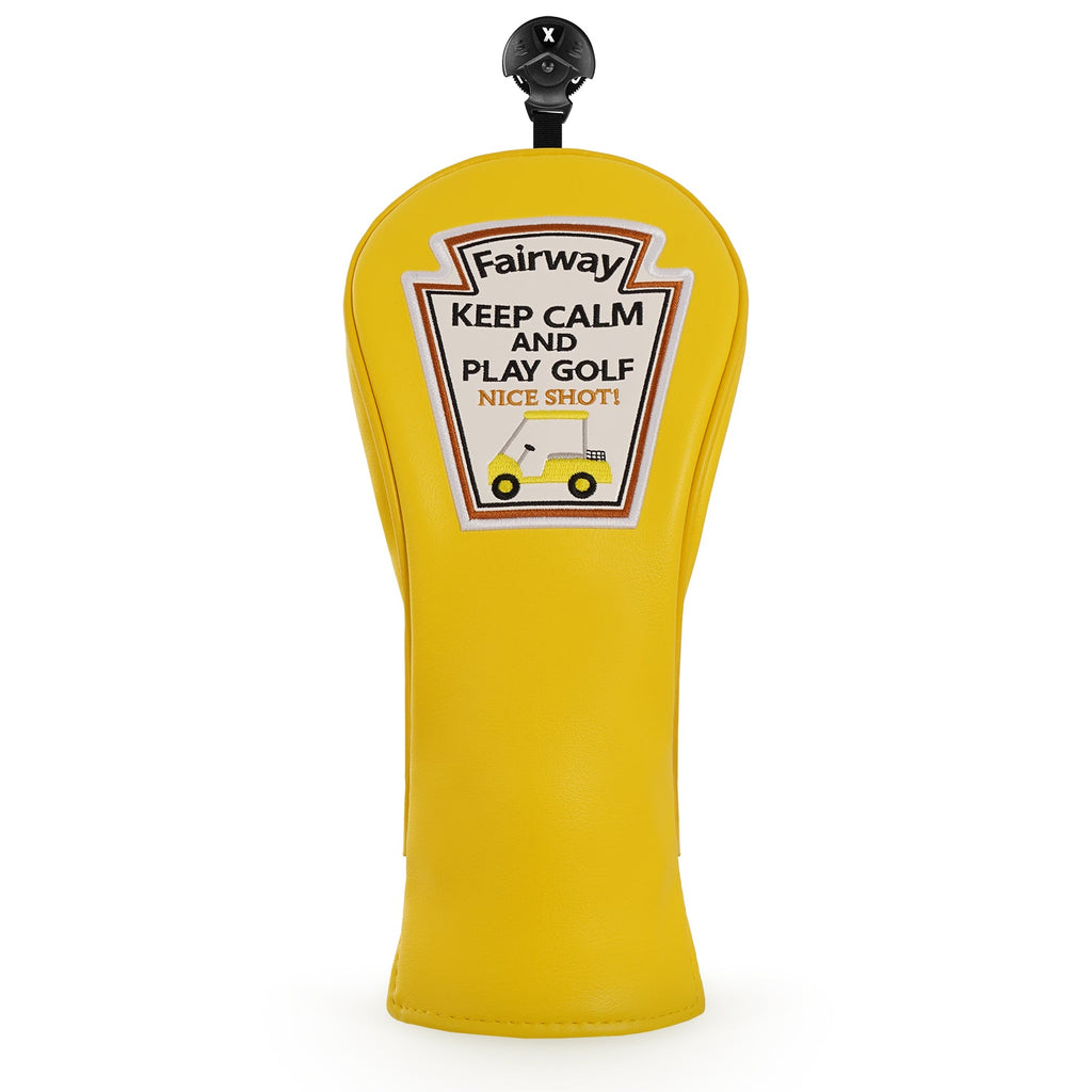 Red Yellow Green Go Play Golf Head Cover Set