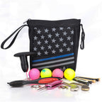 Golf Accessories Portable Waterproof Zippered Pouch - CraftsmanGolf