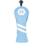 Blue Hexagon Golf Headcover Set