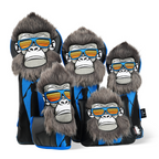 New Design Embroidery Pu Leather Headcover Custom