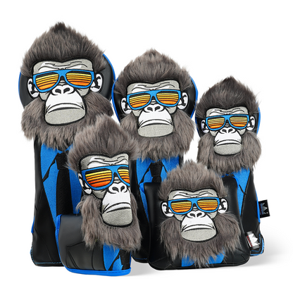New Design Embroidery Pu Leather Headcover Custom