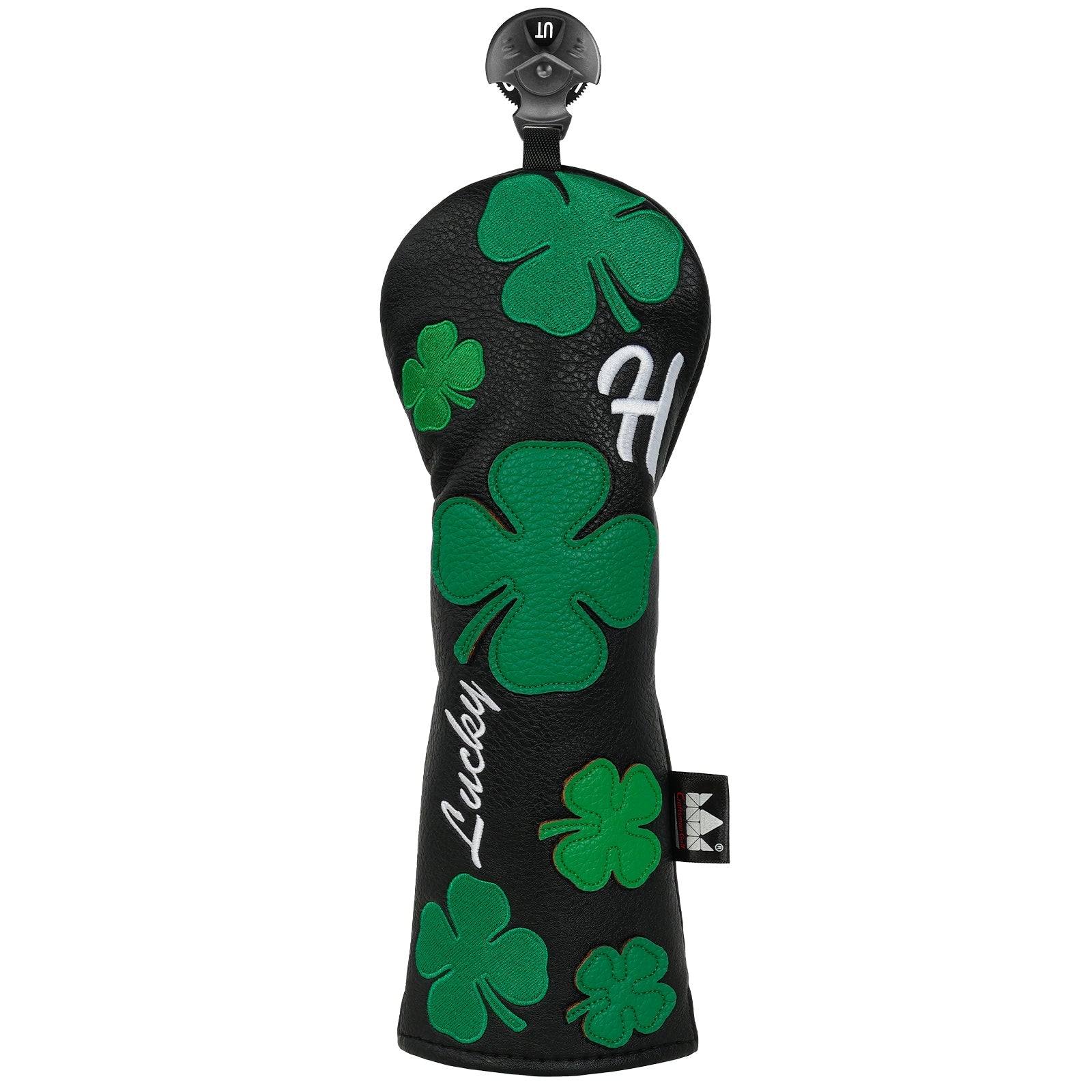 Lucky Four Leaf Clover Golf Head Cover Set