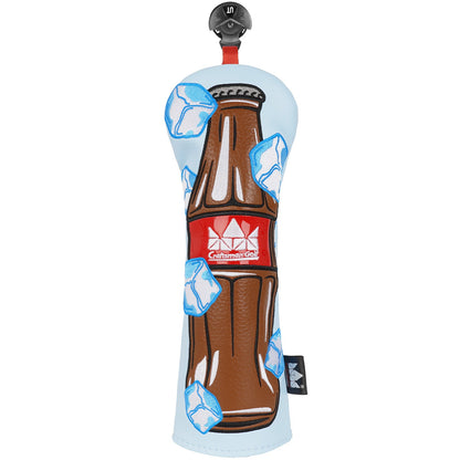 Blue Chilled Coke Golf Wood Headcover Set