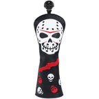 Skull Mask Wood Head Cover Set