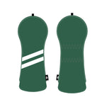 Personalized White Stripes Wood Head Cover With Your Logo And Name