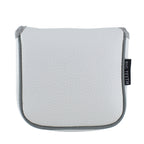 White Black Square Putter Headcover