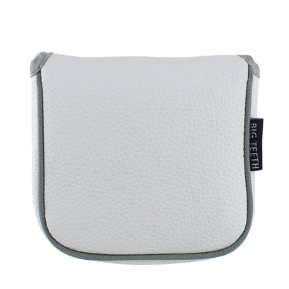 White Black Square Putter Headcover