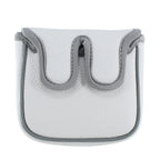 White Black Square Putter Headcover