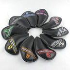 Colorful Embroidery Number Iron Headcover Set