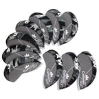 Black&Grey Camouflage Neoprene Iron Head Cover Set 10PCS