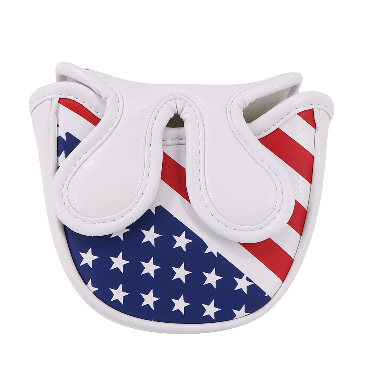 USA Flag Stars&Stripes Mallet Putter Cover (Dual Magnet)