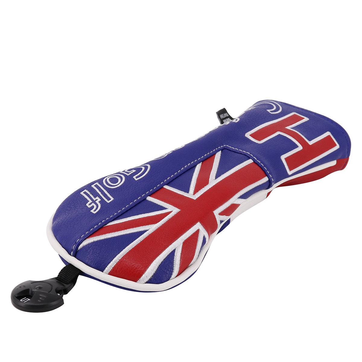 Blue Red Stitching British Flag UT Blade Putter Head Cover