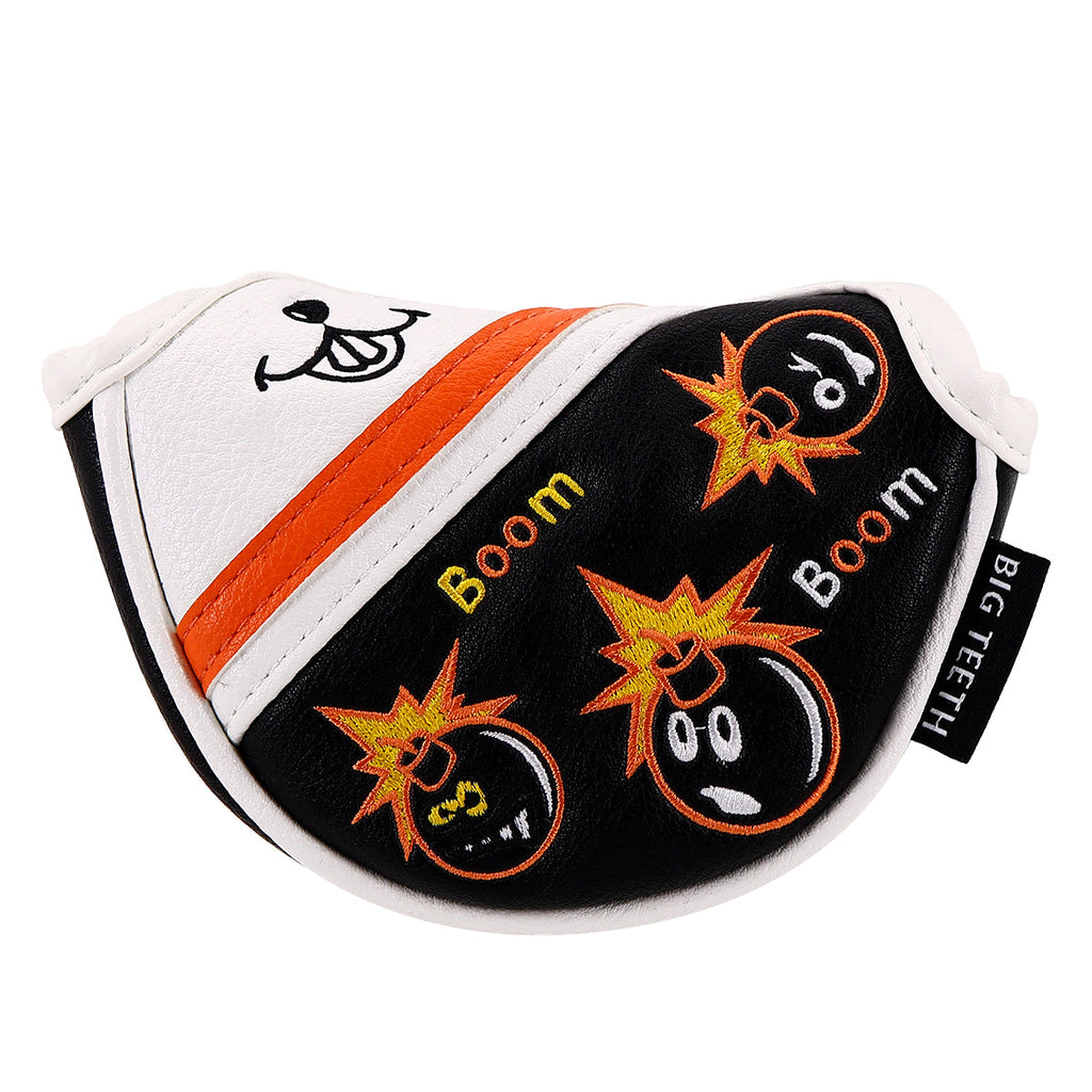 Black Mine Magnetic Single Ear Head Cover Set