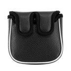White Black Square Putter Headcover