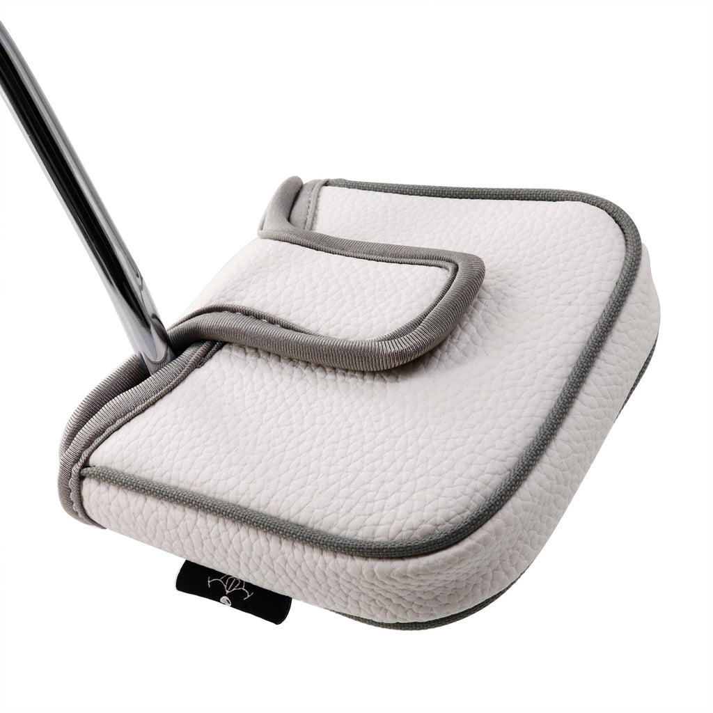 Black White Red Square Single-ear Head Cover