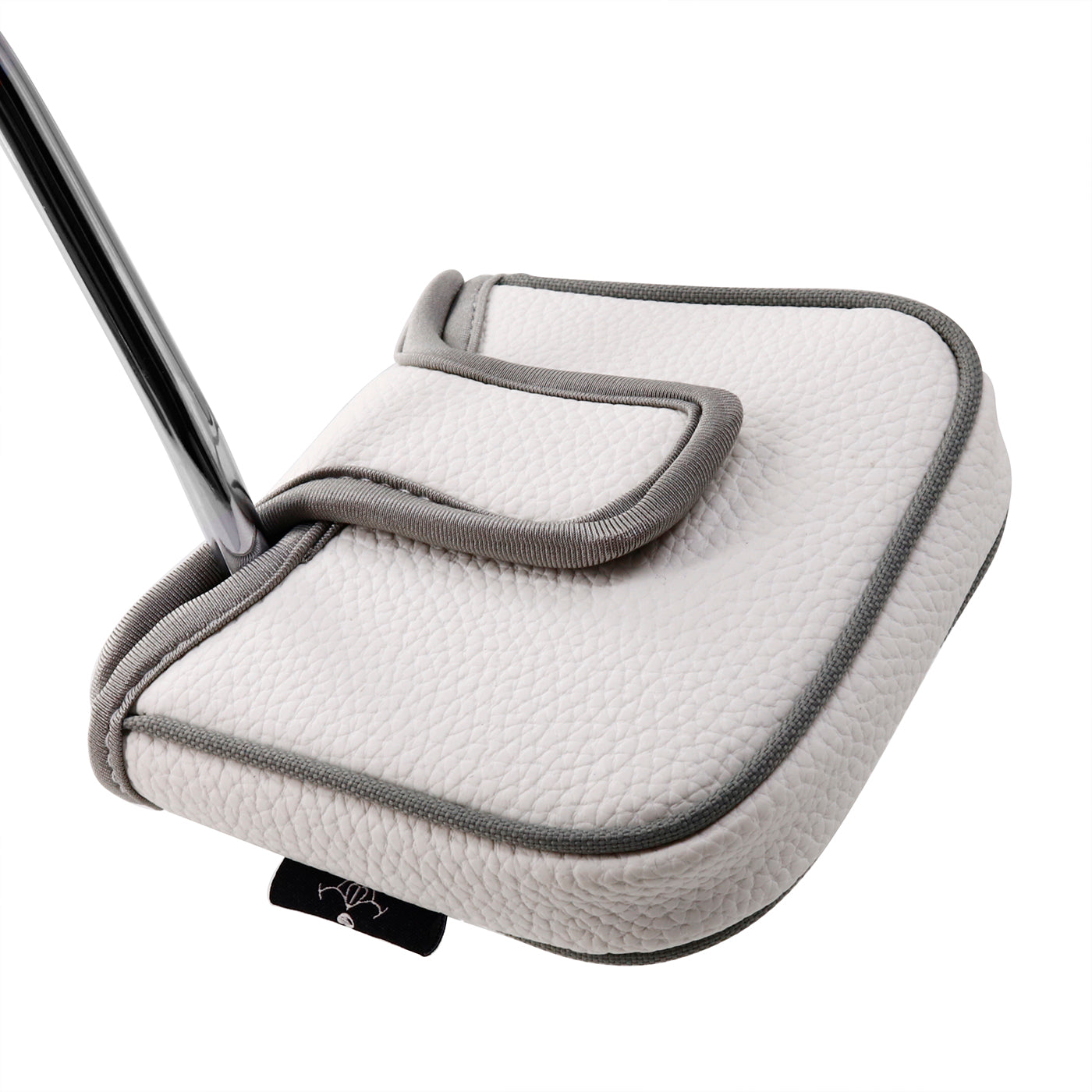 Black White Red Square Single-ear Head Cover