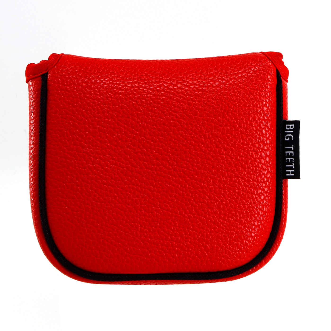 Black White Red Square Single-ear Head Cover