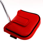 Black White Red Square Single-ear Head Cover