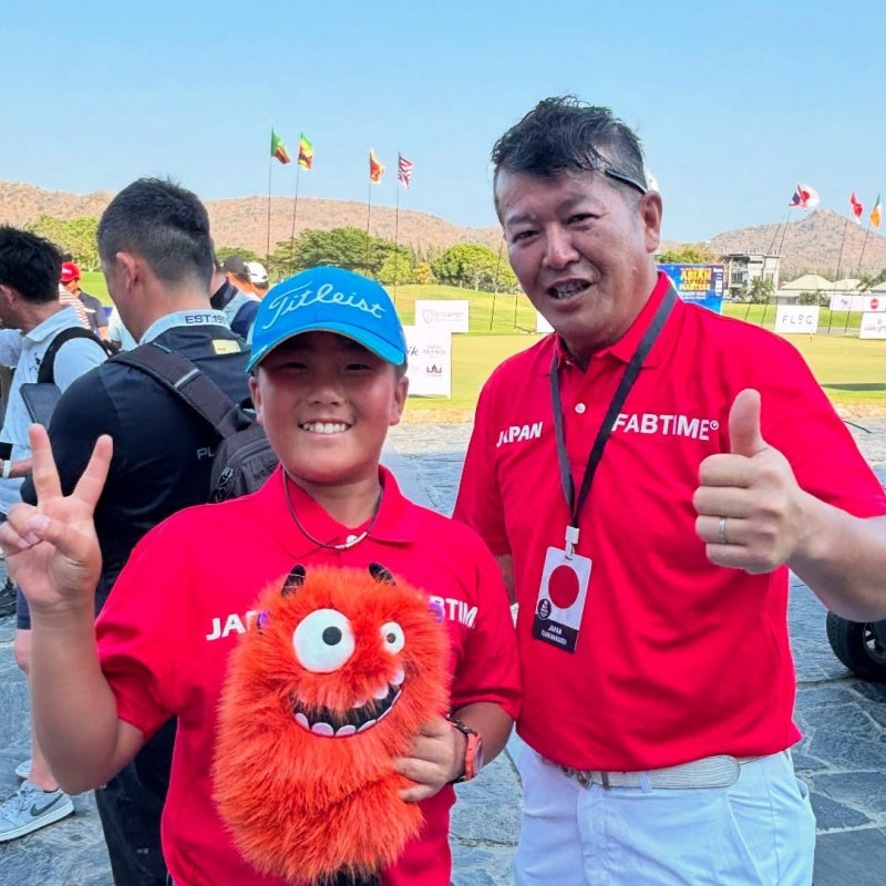 Orange Monster Golf Driver Head Cover