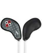 Black Poker Driver Head Cover Set