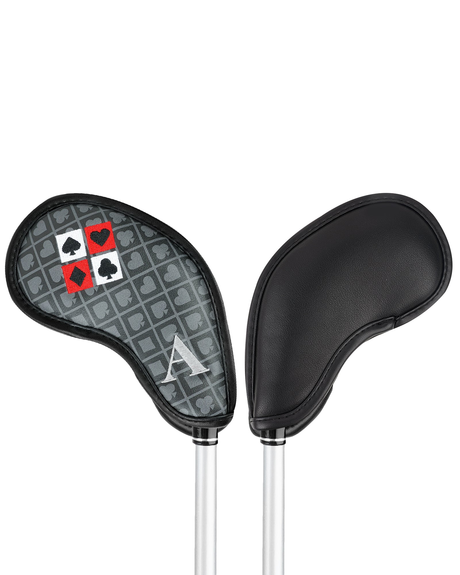 Black Poker Driver Head Cover Set
