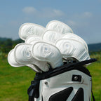 White PU Iron Cover 10pcs(4-9,P,A,S,L) Magnet