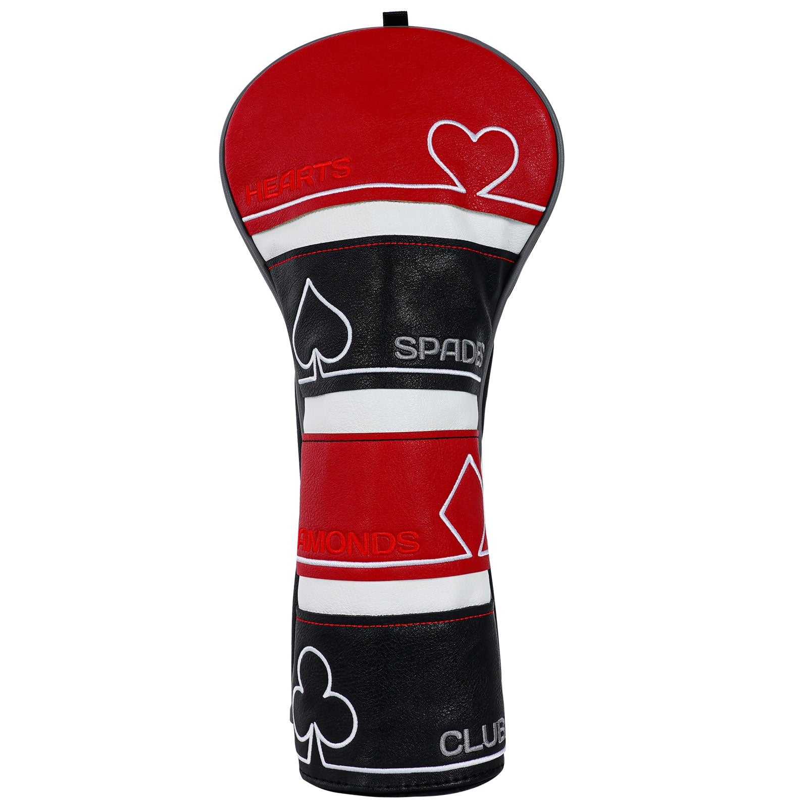 Poker Spade Hearts Diamonds Golf Headcovers