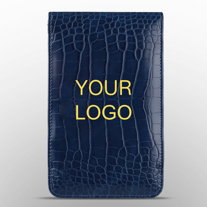 Custom Logo Crocodile Pattern Leather Scorecard Holder
