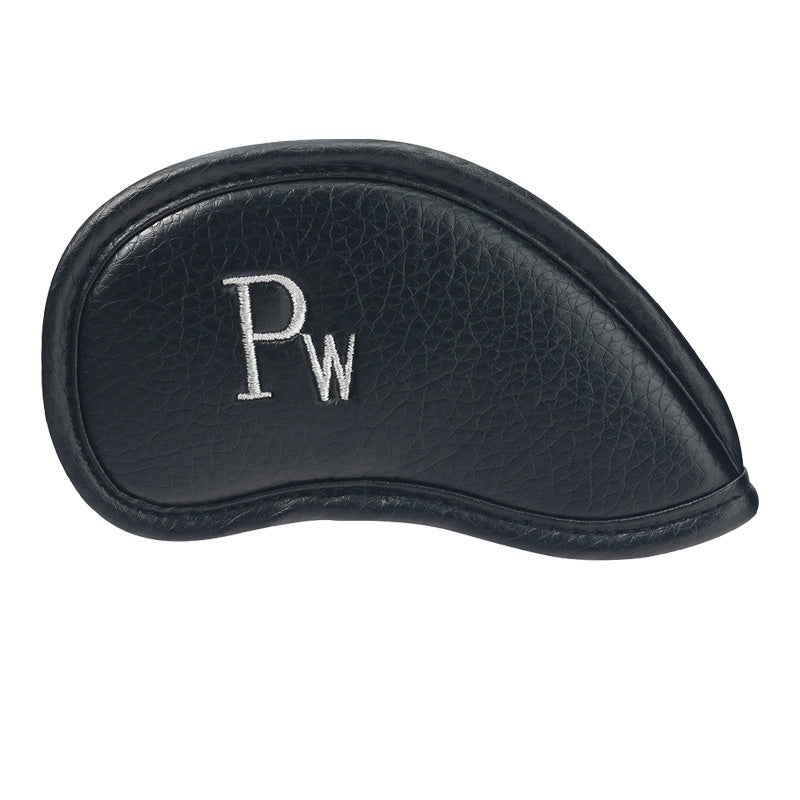 Personalized With Your Name Leather Iron Head Cover Set