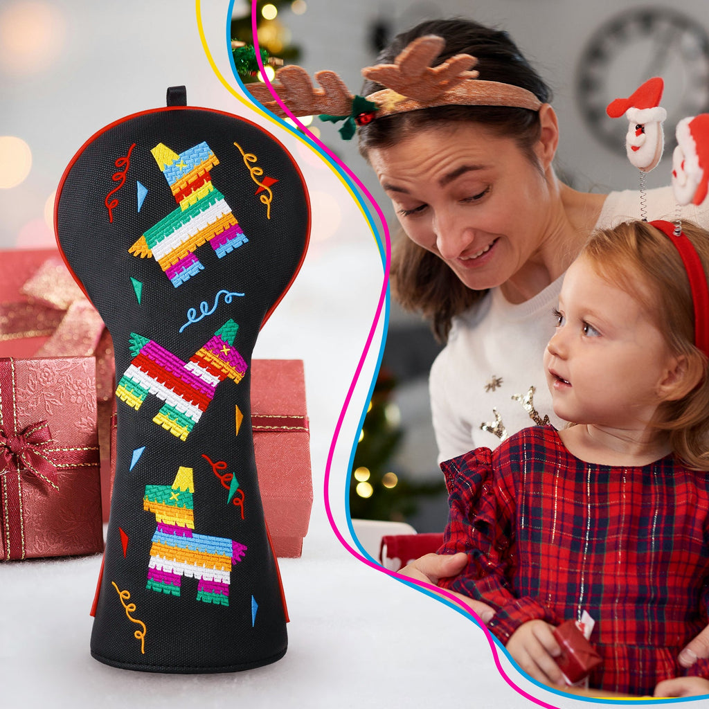 Black Pinata Driver Head Cover