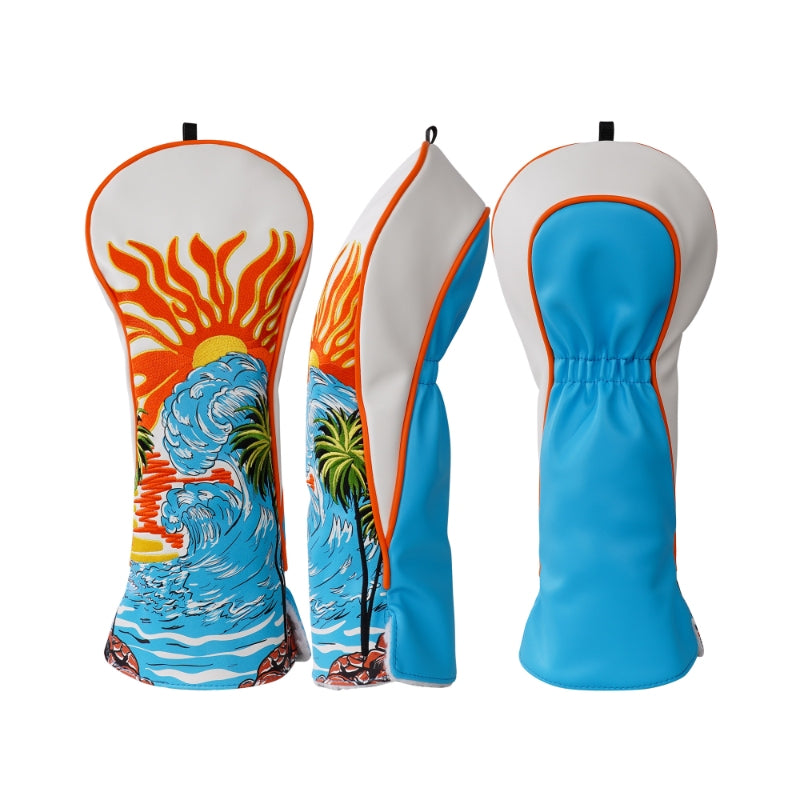 Sea Wave Driver Golf Head Cover