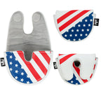 U.S. Flag LAB OZ.1 Magnetic Leather Putter Cover