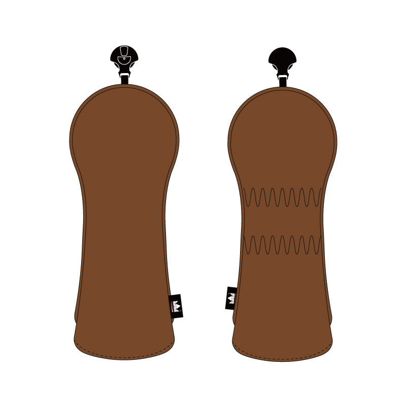 Personalized Solid Color Wood Head Covers With Your Logo