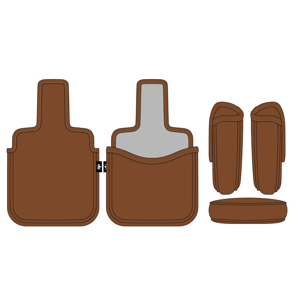 Personalized Large Mallet Putter Headcover With Your Logo Or Name