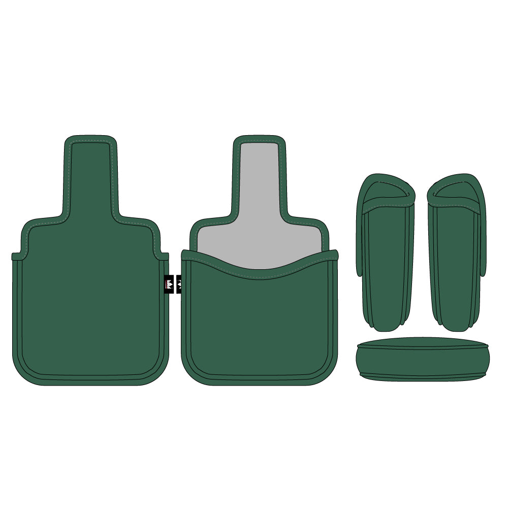 Personalized Large Mallet Putter Headcover With Your Logo Or Name