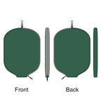Custom Leather Pickleball Cover with Embroidered Logo