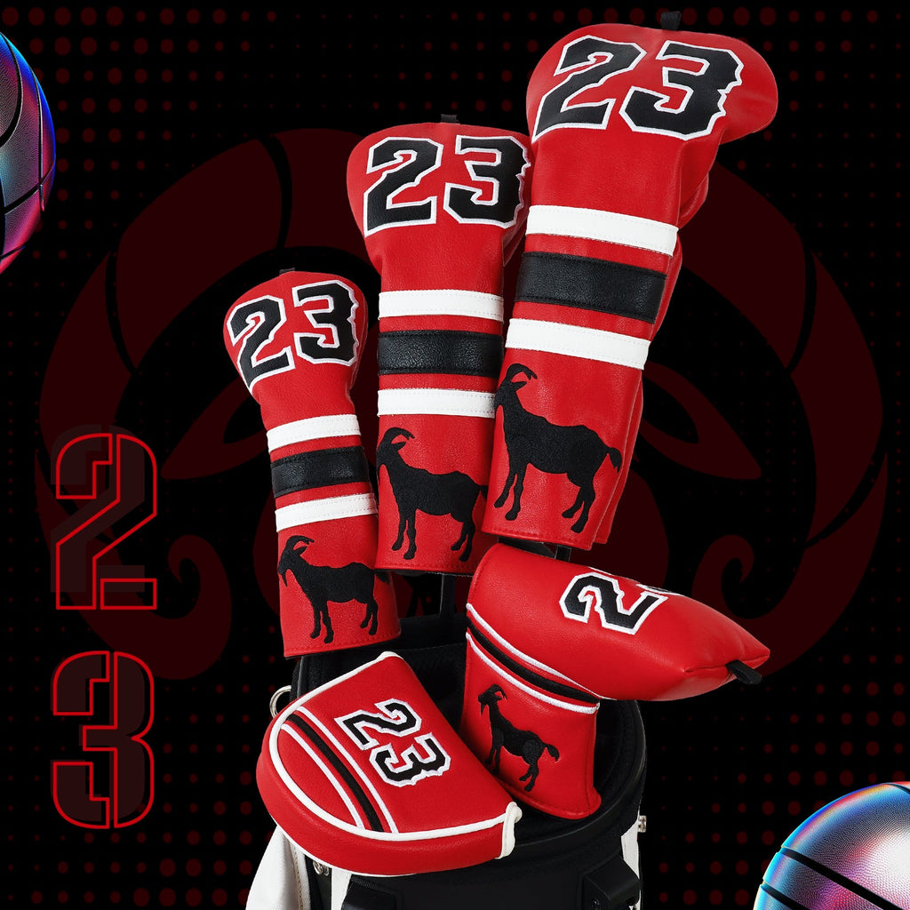 Red 23 Wood Head Cover Set