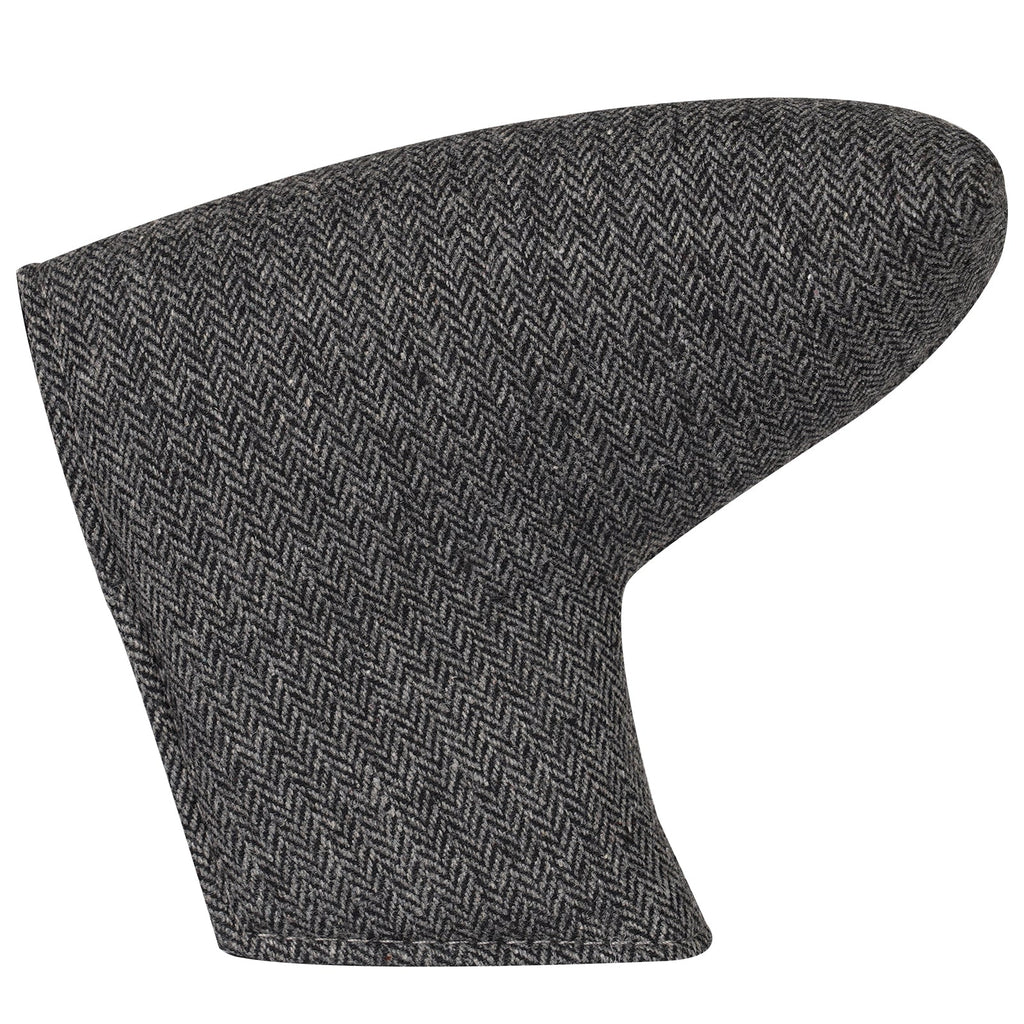 Gray Blue Knitted Blade Putter Head Cover