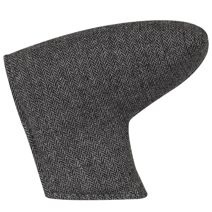 Gray Blue Knitted Blade Putter Head Cover