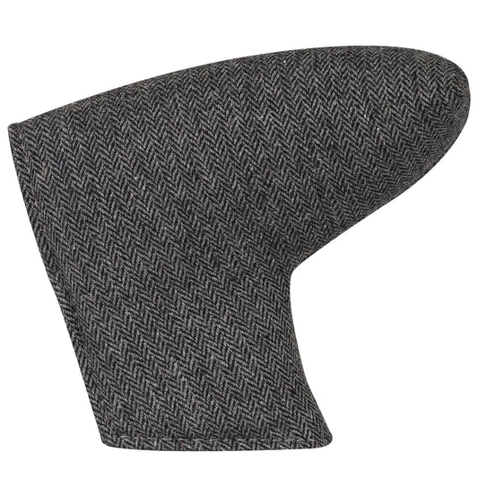 Gray Blue Knitted Blade Putter Head Cover