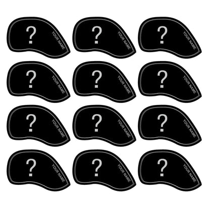 New Customization Personalized Golf Iron Head Covers 12pcs-CraftsmanGolf