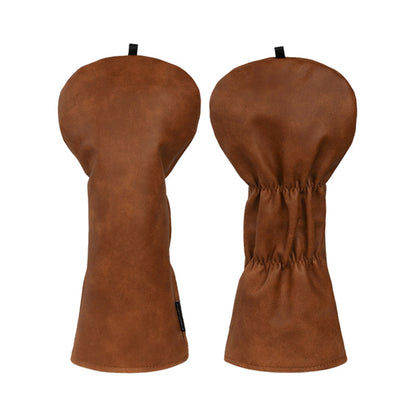 Custom Genuine Leather Golf Headcovers with Logo