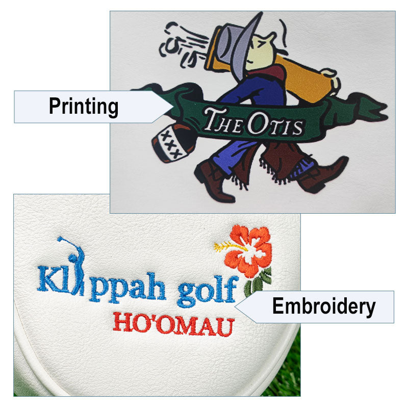 Personalized Scorecard & Yardage Book Holder Cover With Logo/Photo