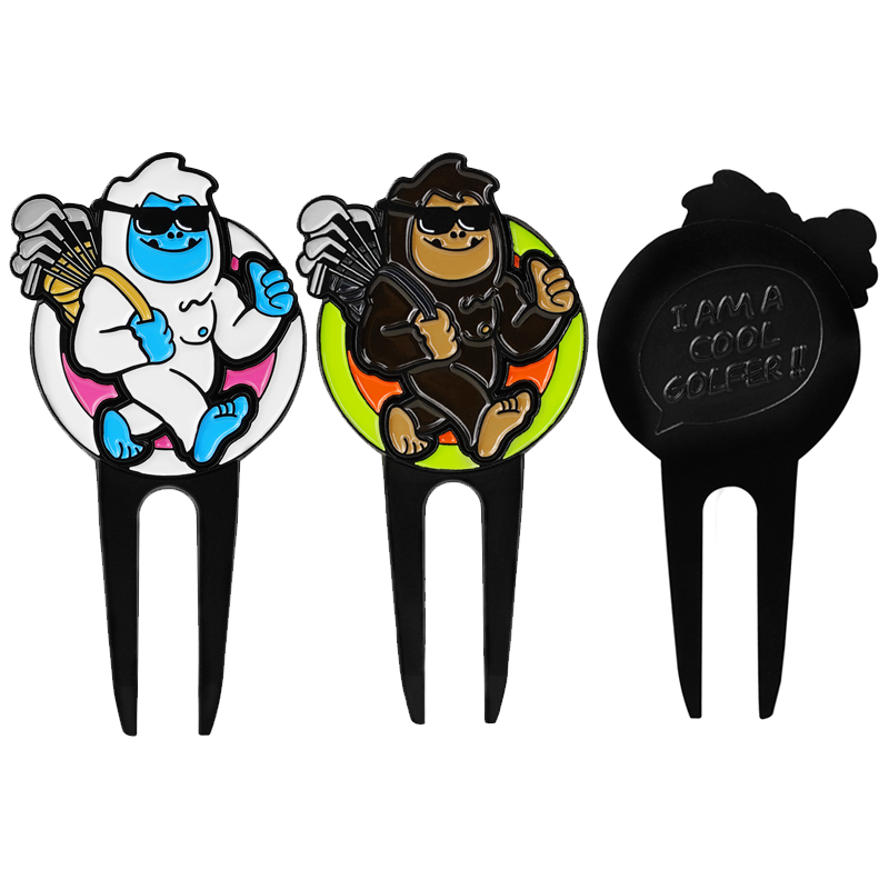 Luxury Golf Accessories Gift Set New Design Metal Hat Clip Pitch Repair Divot Tool Ball Marker