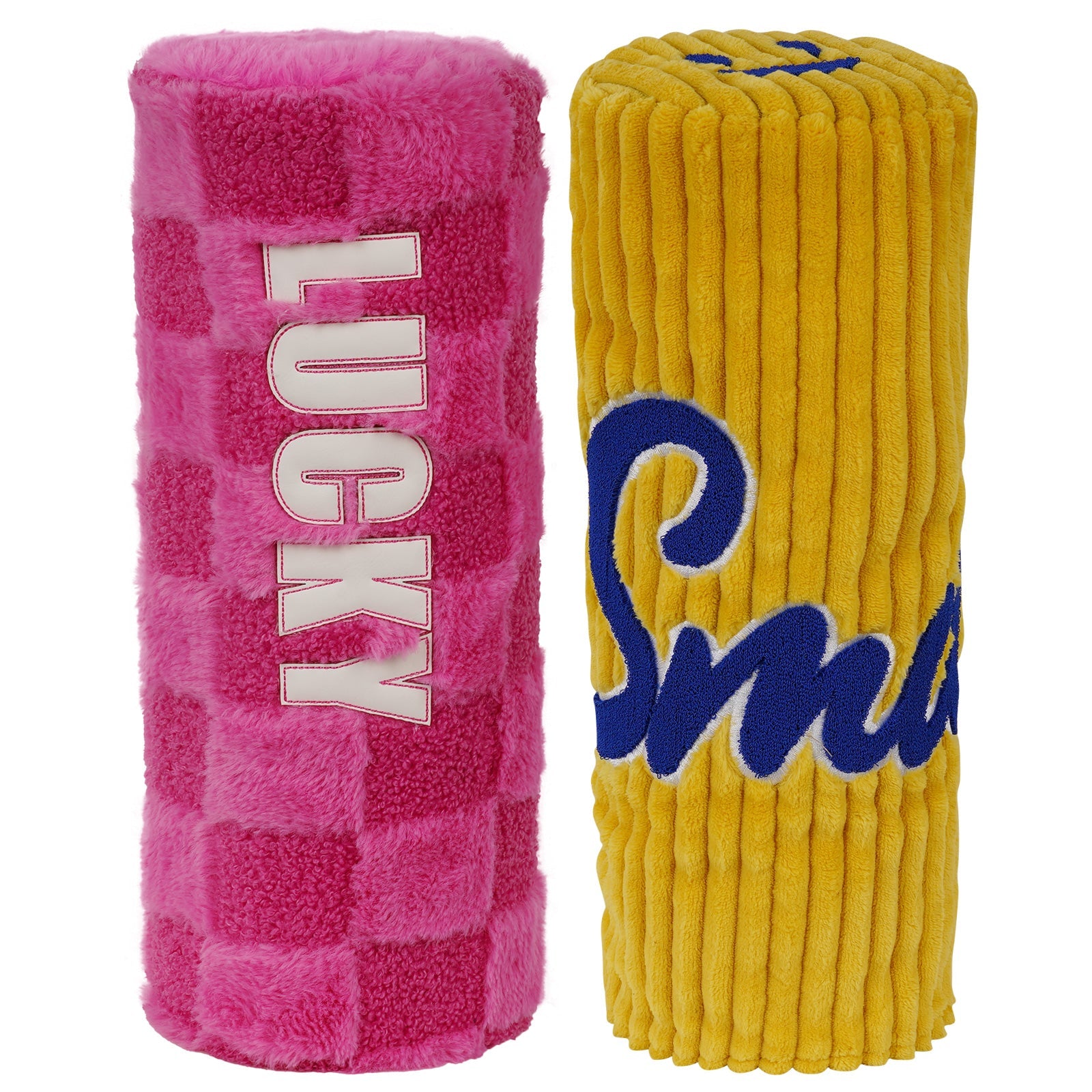 Yellow Smile Driver Head Cover