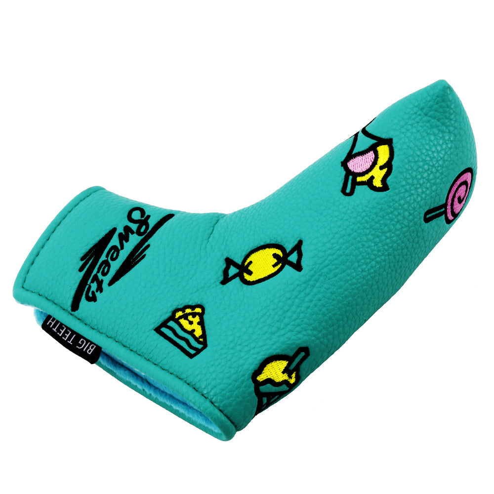 Green Candy Magnetic Blade Putter Cover