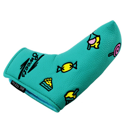 Green Candy Magnetic Blade Putter Cover