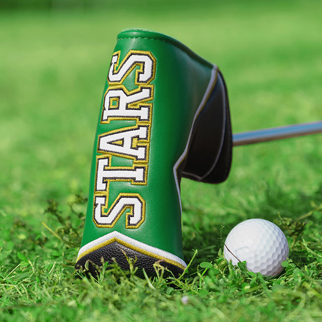 Green Blue Red Stars Blade Putter Head Cover